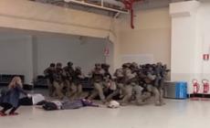 Fiumicino, esercitazione anti-terrorismo al Terminal 5