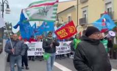 Stellantis, mille lavoratori in corteo a Termoli