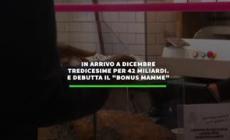 In arrivo a dicembre tredicesime per 42 miliardi. Debutta il "bonus mamme"