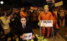 Centinaia d'israeliani protestano contro la richiesta di grazia di Netanyahu