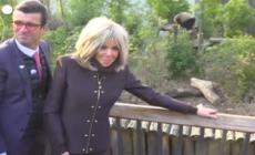 Cina, la First Lady francese visita l'allevamento di panda giganti - Video