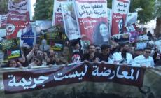 Tunisia, protesta contro il governo: "L'opposizione non e' un crimine"