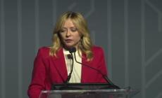 Meloni riceve il premio Thatcher: "Non e' facile essere conservatori"