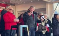 Firenze, Landini: "Vero obiettivo della manovra' e' il riarmo"