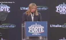 Meloni ad Atreju: "Questo e' un luogo di confronto, chi scappa non ha contenuti"