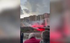 Scontri fra tifosi del Genoa e dell'Inter davanti allo stadio