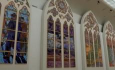 Parigi, al Grand Palais i modelli delle nuove vetrate di Notre-Dame