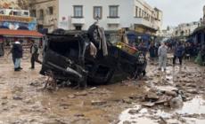 Marocco, i danni dell'alluvione abbattutosi ieri su Safi