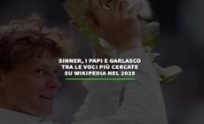 Sinner, i papi e Garlasco tra le voci piu' cercate su Wikipedia nel 2025