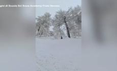 Copiose nevicate sulle Alpi Marittime, superato il metro a Prato Nevoso