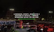 Luminarie, eventi, mercatini e  addobbi di Natale, i comuni spendono quasi 400 milioni