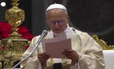 Il Papa su Gaza: "Tende sotto la pioggia e giovani mandati a morire"