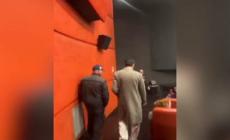 Checco Zalone e l'incursione in un cinema di Bari con Nunziante