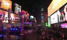 Capodanno a New York, il countdown a Times Square