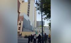 Citta' del Messico, le spaventose oscillazioni degli edifici durante la scossa