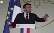 Macron: "Rifiutiamo il nuovo colonialismo e il nuovo imperialismo"