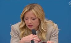 Meloni: "Carabinieri pronti a formare forze di sicurezza palestinesi"