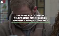 Stangata sulle tariffe telefoniche fisse e mobili: aumenti fino a 60 euro annui - Video