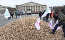 Mercosur, Parigi: paglia e patate davanti all'Assemblea nazionale