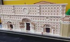 La Basilica di Collemaggio dell'Aquila in 90mila mattoncini Lego
