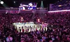 "Lasciate in pace la Groenlandia!", il grido a Londra durante l'inno Usa