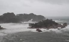 Maltempo in Sicilia, mareggiate sulle coste nel Messinese