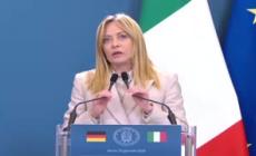 Meloni: "Ue abbia coraggio, sia protagonista del suo destino"