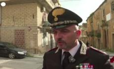 Frana a Niscemi, controlli dei carabinieri casa per casa