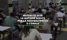 Maturita' 2026, le materie scelte per la seconda prova e l'orale