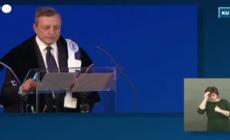 Draghi: "Solo gli europei possono diventare una vera potenza"