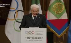 Mattarella dichiara aperta la 145esima sessione del Cio