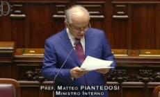 Piantedosi: "L'accordo con gli Usa e' del 2009, quando governava chi oggi si indigna"