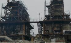 Kiev, la centrale termoelettrica di Darnytska nuovamente colpita dai russi