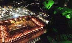 Milano Cortina, la ripresa acrobatica della cerimonia vista dal cielo