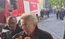 Incendio del Sannazaro, Manfredi: "Si pensa a fatto accidentale"