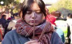 I festeggiamenti per il capodanno lunare al Tempio dei Lama a Pechino