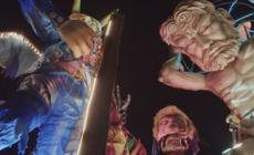 Carnevale a Sciacca, fra i carri allegorici ci sono anche Trump e Putin