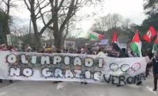 Milano Cortina, a Verona la manifestazione dei contestatori