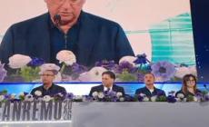 Conti: "Contento di chiudere il biennio con tanti amici qui a Sanremo"