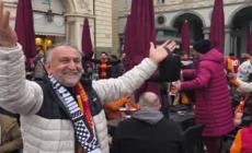 Juventus-Galatasaray, tifosi turchi cantano in piazza San Carlo