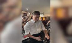 Da cantante a barista, Sayf fa caffe' per tutti a Sanremo