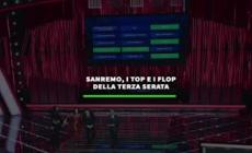Sanremo, i top e i flop della terza serata