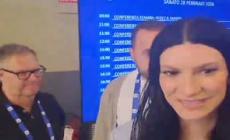Sanremo, Laura Pausini all'ANSA: "Non so darmi dei voti, ma sono contenta di me"