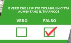 Ansa VERIFIED - E' vero che le piste ciclabili in citta' aumentano il traffico?