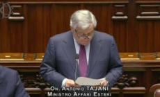 Tajani: "Obiettivo resta la de-escalation, manteniamo canali aperti con l'Iran"