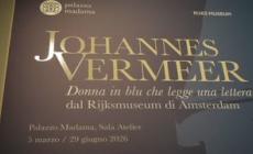 Torino, Vermeer a Palazzo Madama con il dipinto "Donna in blu che legge una lettera"