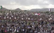 Manifestazioni nello Yemen e in Iraq a sostegno di Iran, palestinesi e Libano