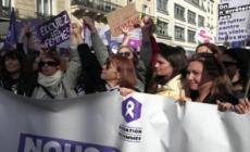 8 marzo, manifestazione a Parigi con Gisele Pelicot