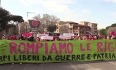 A Roma in migliaia in corteo per i diritti delle donne e contro il ddl Bongiorno