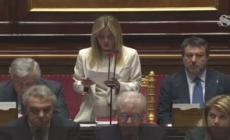 Meloni: "Non siamo in guerra e non ci vogliamo entrare"